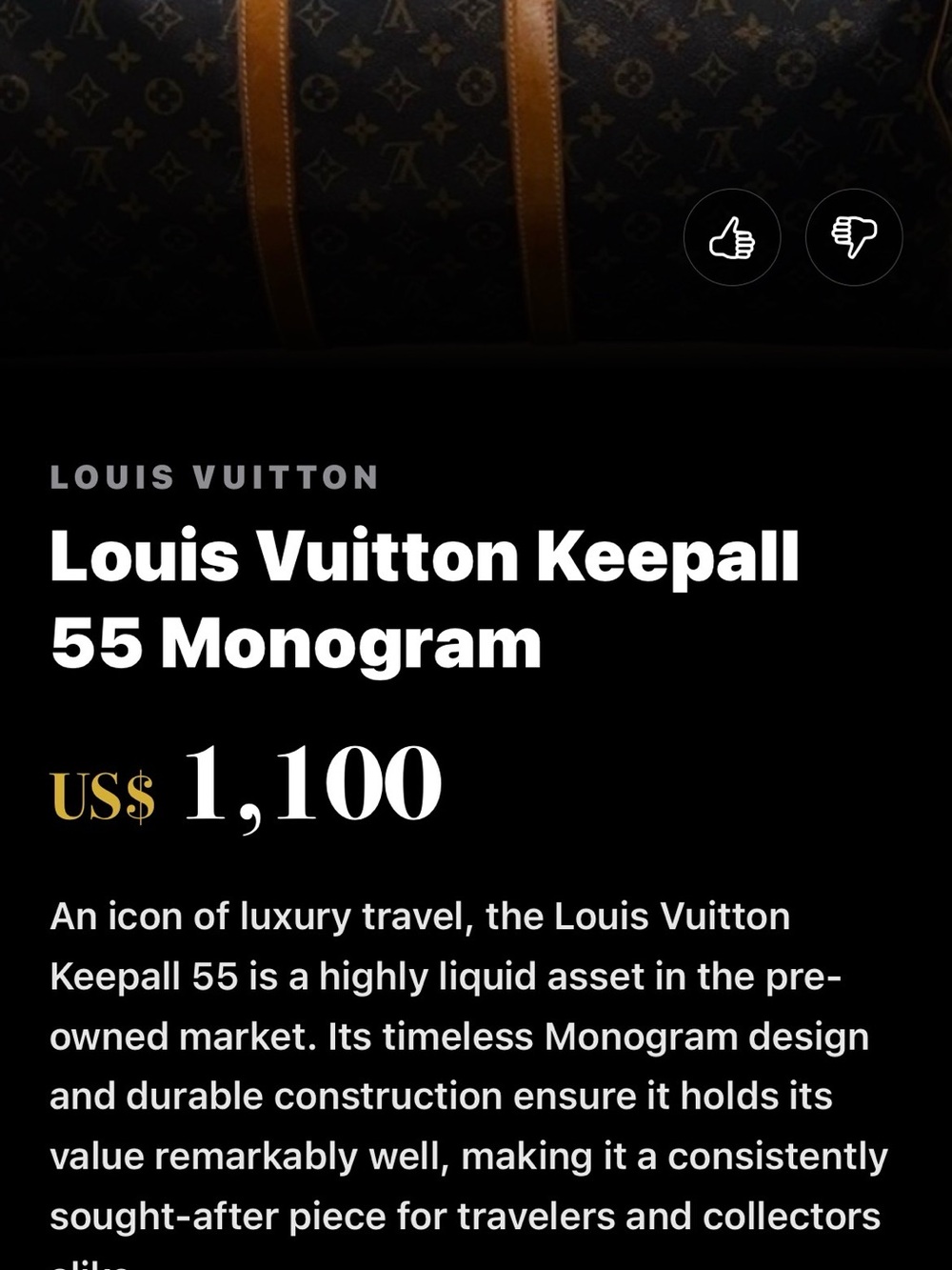 Louis Vuitton Keepall - Picture 2 of 16